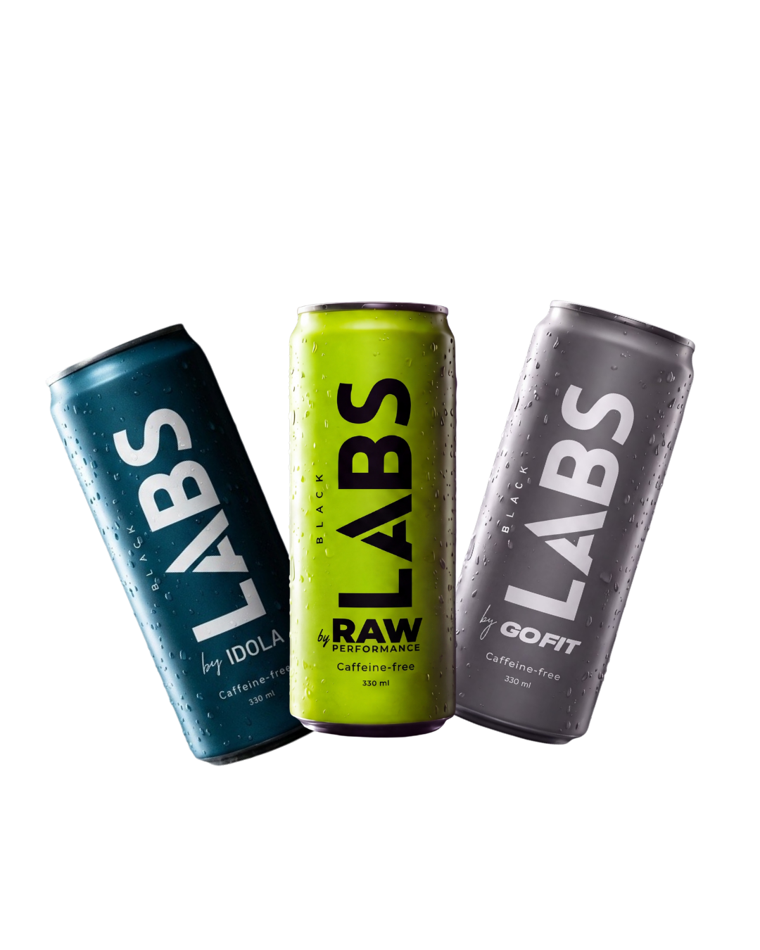 Custom LABS cans co-branded with different brands